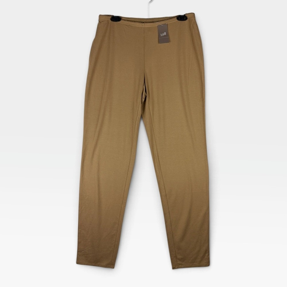 J. Jill Pants Wearever Slim Ankle Womens ST Camel Stretch Knit NWT